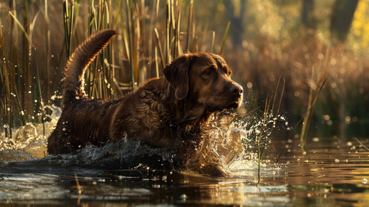 Unleashing the Power and Grace of Chesapeake Bay Retrievers: A Tribute to the Ultimate Hunting Companion