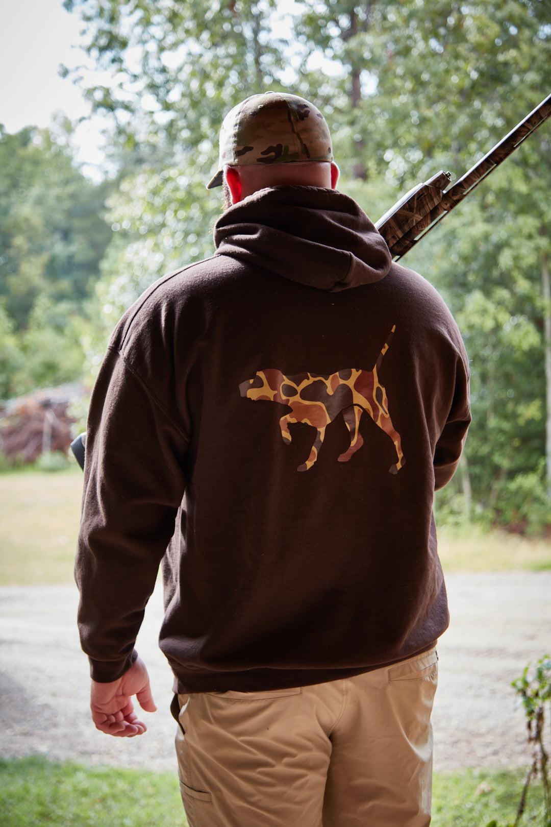 Dark Chocolate Heavy Blend Hoodie
