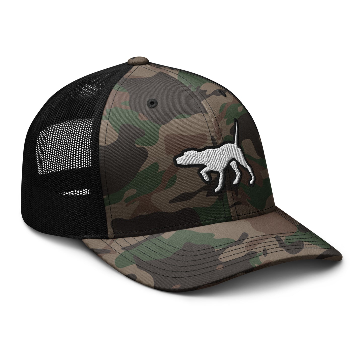English Pointer Camouflage Mesh Cap