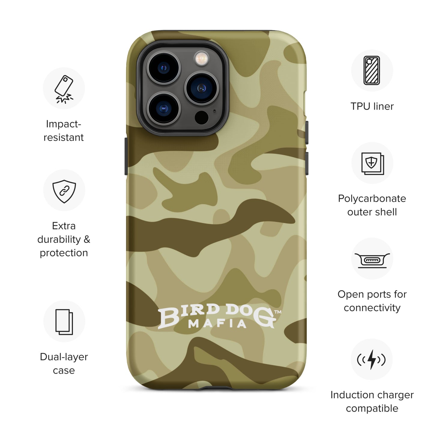 Desert Camo Tough Case for iPhone®