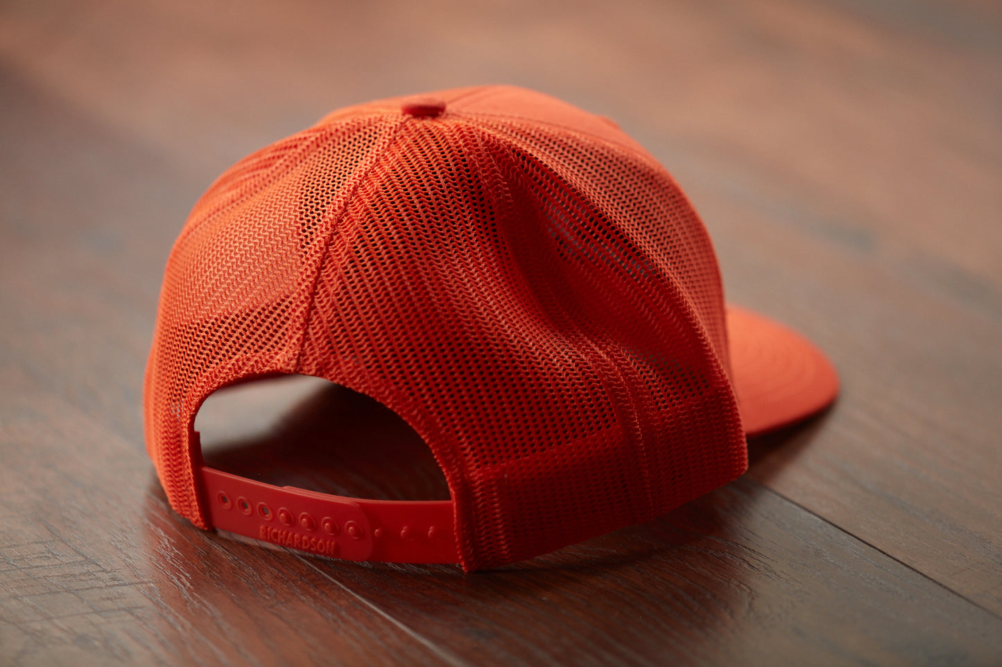 Blaze Orange Mesh Cap
