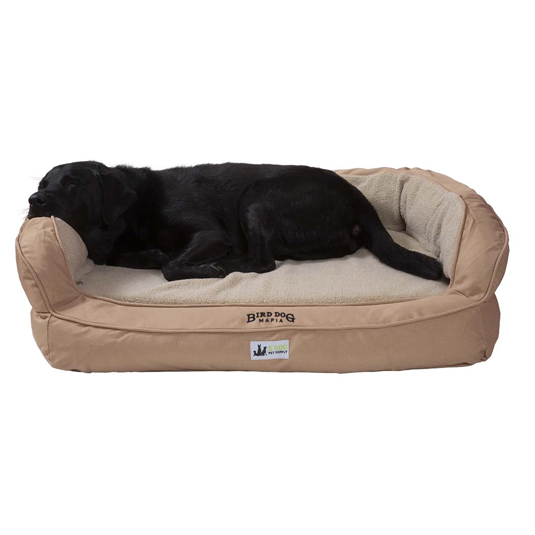 EZ Wash Fleece Memory Foam Dog Bed
