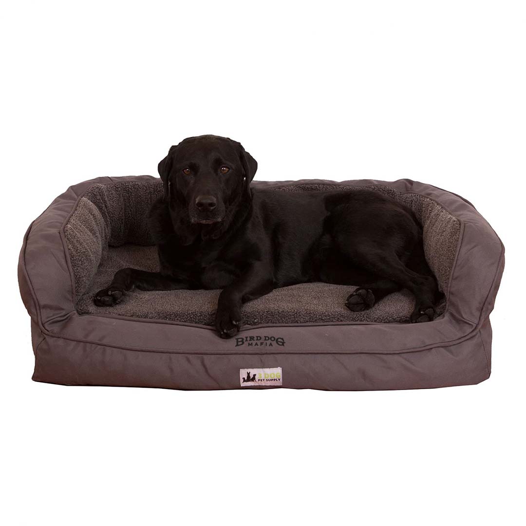 EZ Wash Fleece Memory Foam Dog Bed