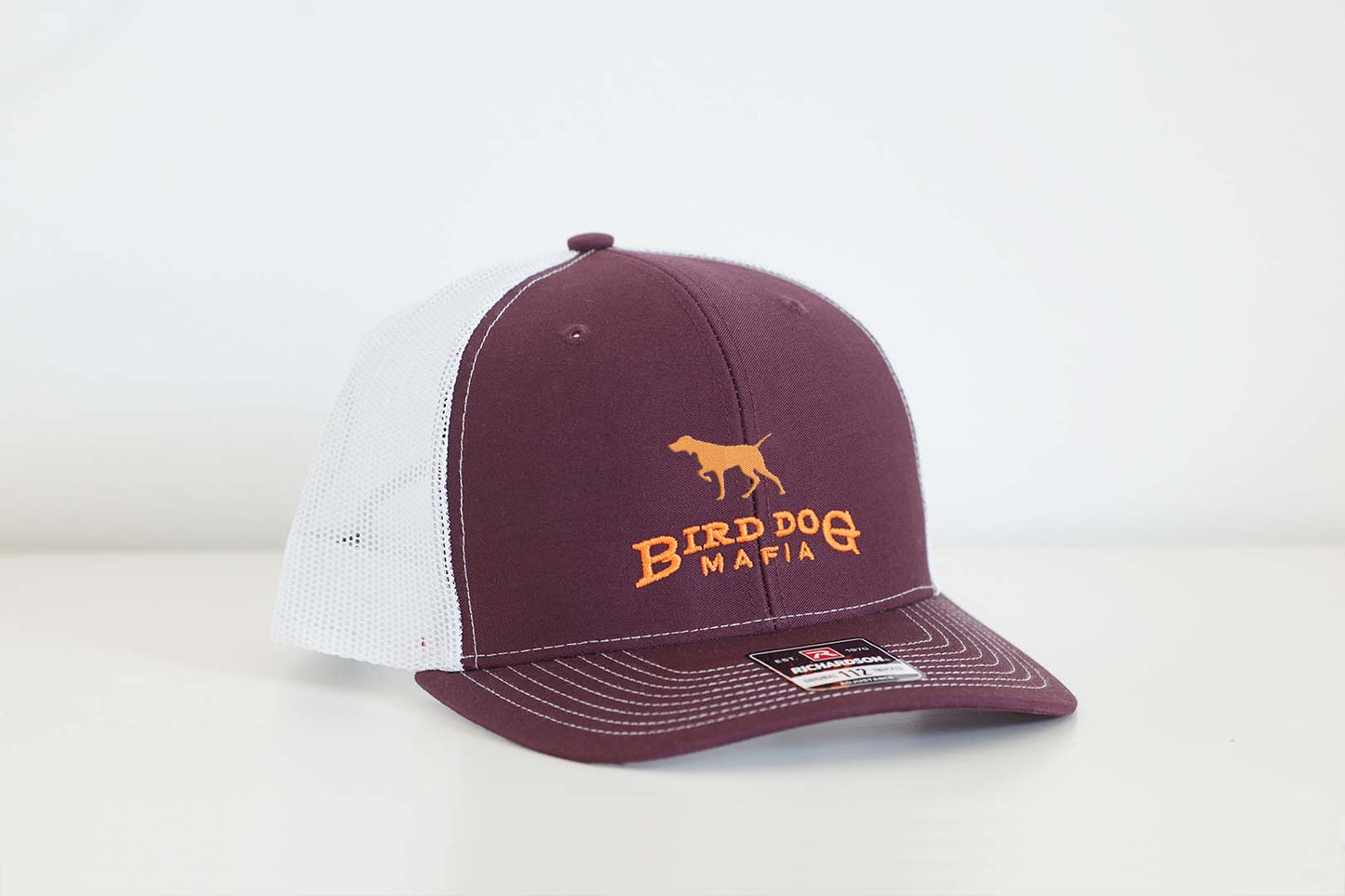 Maroon Mesh Cap