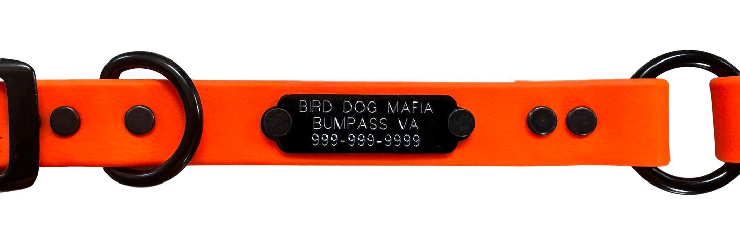 Super Heavy Beta Collar With Engraved Tag