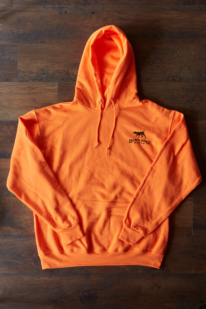 Blaze Orange Hoodie | Bird Dog Mafia