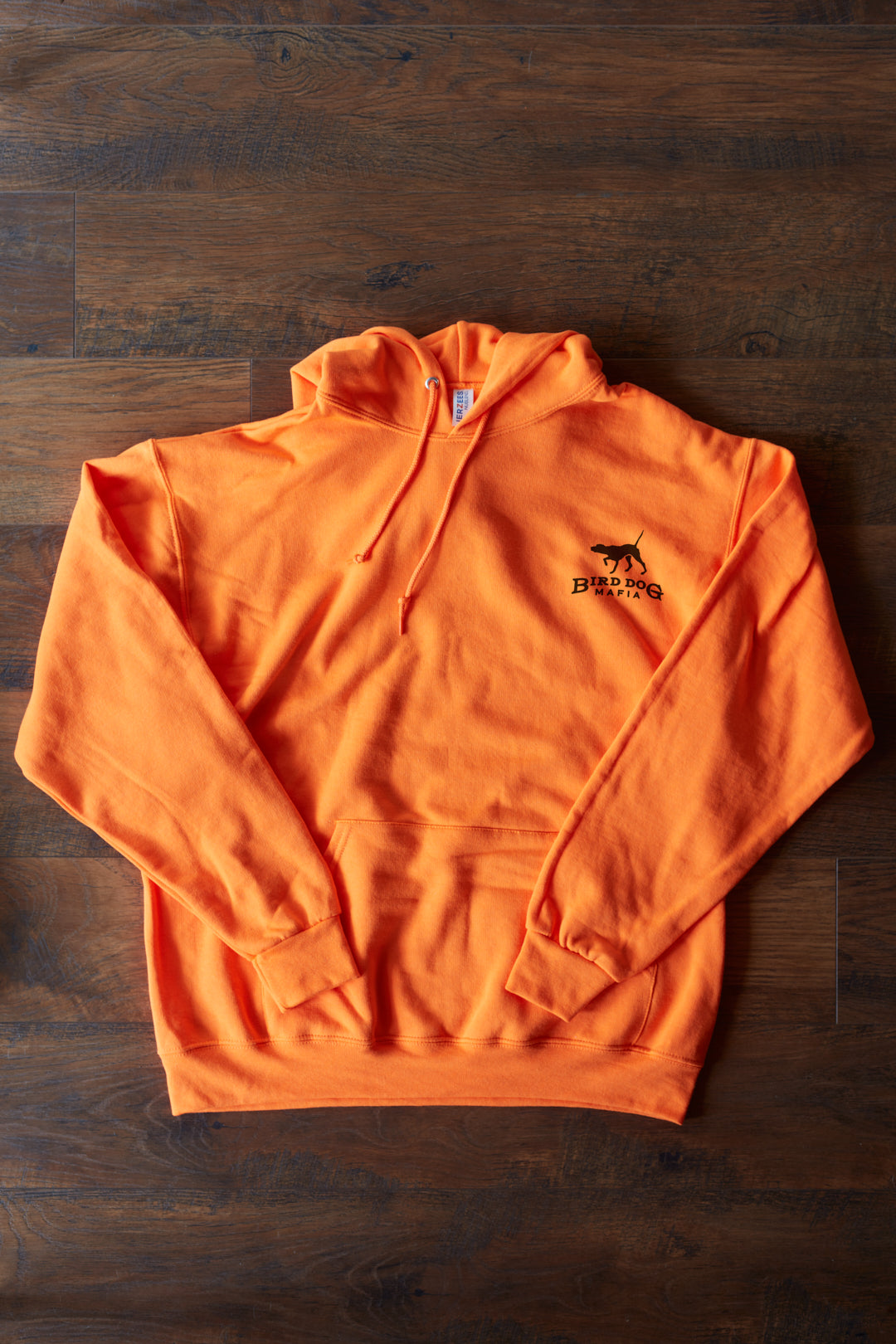 Blaze orange shop zip up hoodie