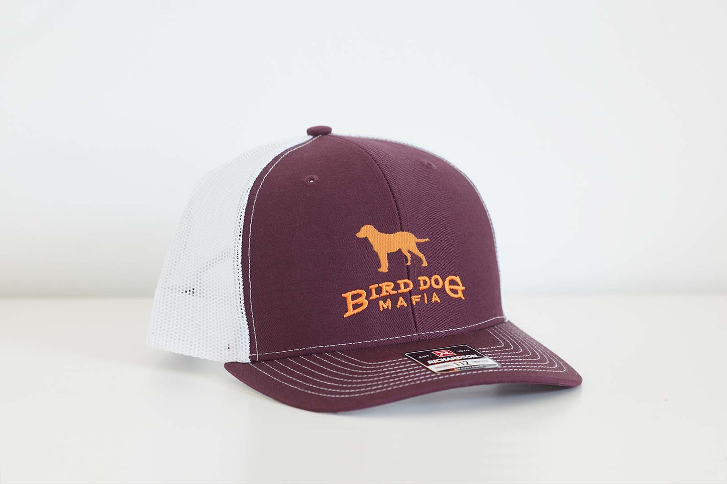 Maroon Mesh Cap